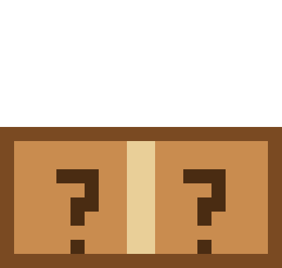 a closed box with a cat inside